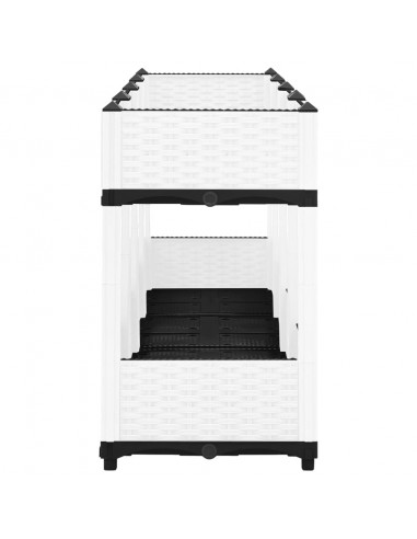 Fioriera Rialzata 160x40x71 cm in Polipropilene