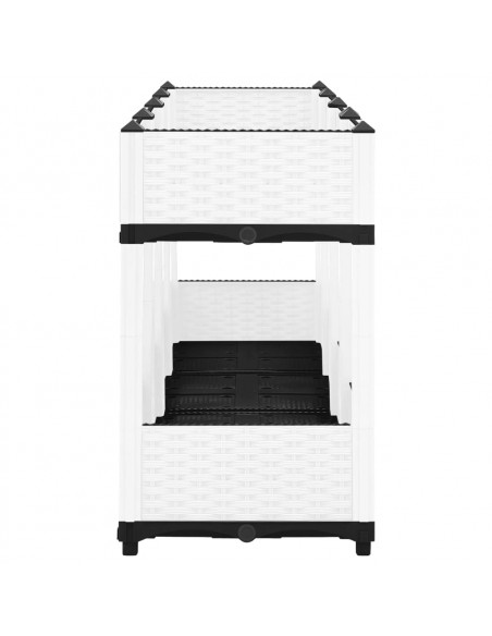 Fioriera Rialzata 160x40x71 cm in Polipropilene