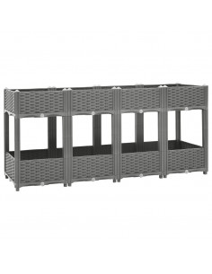 Fioriera Rialzata 160x40x71 cm in Polipropilene 2