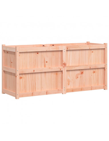Fioriera da Giardino 150x50x70 cm in Legno Massello di Douglas