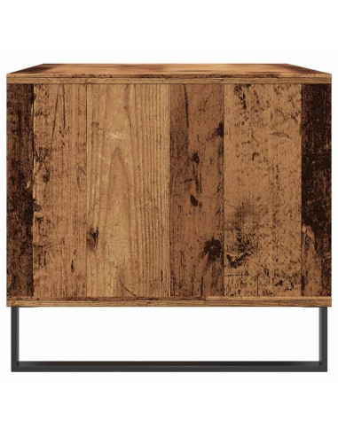 Tavolino da Salotto Legno Antico 90x49x45 cm Legno Multistrato