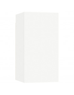 Set di Mobili Porta TV 5 pz Bianco in Legno Multistrato