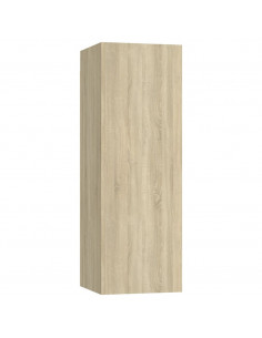 Set di Mobili Porta TV 7 pz Rovere Sonoma in Legno Multistrato