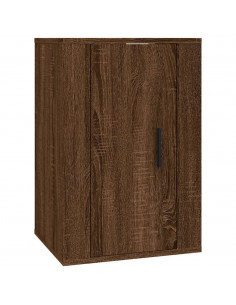 Set Mobili Porta TV 4 pz Rovere Marrone in Legno Multistrato