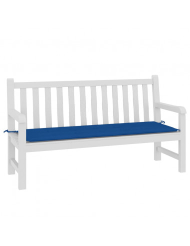 Cuscino per Panca Blu Reale 150x50x3 cm in Tessuto Oxford