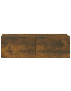 Set di Mobili Porta TV 5 pz Rovere Fumo in Legno Multistrato