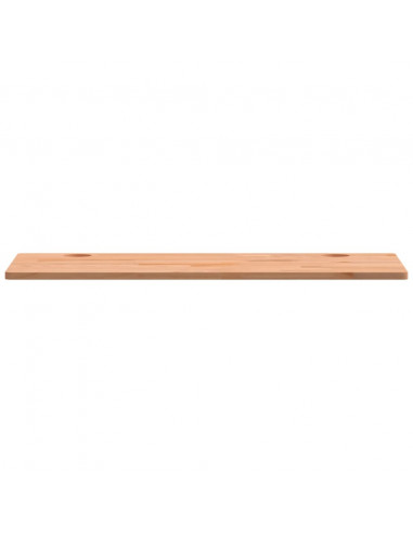 Piano per Scrivania 110x55x1,5 cm in Legno Massello di Faggio