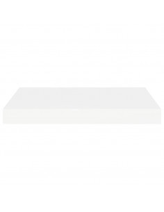 Scaffali a Parete 2 pz Bianchi 40x23x3,8 cm in MDF