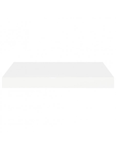 Scaffali a Parete 2 pz Bianchi 40x23x3,8 cm in MDF
