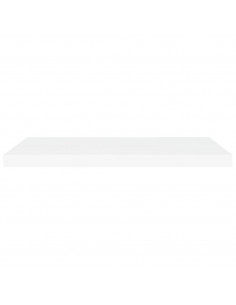 Scaffali a Parete 4 pz Bianchi 80x23,5x3,8 cm in MDF