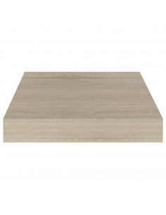 Scaffali a Parete 4 pz Rovere 23x23,5x3,8 cm in MDF