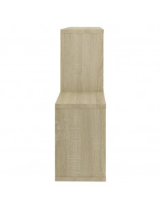 Scaffale a Parete Rovere Sonoma 100x18x53 cm Legno Multistrato