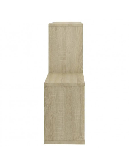 Scaffale a Parete Rovere Sonoma 100x18x53 cm Legno Multistrato