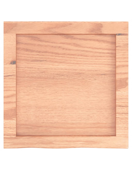 Ripiano Muro Marrone 40x40x(2-4) cm Massello Rovere Trattato