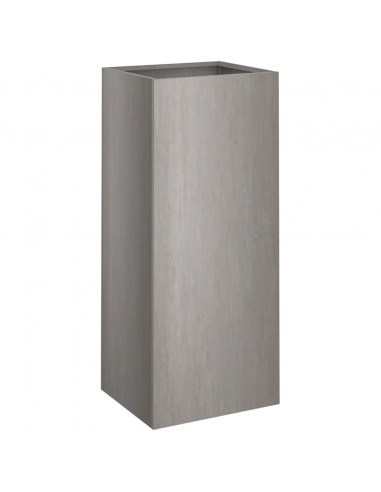 Fioriera 32x27,5x75 cm Acciaio Corten