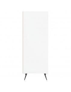 Scaffale Bianco 34,5x32,5x90 cm in Legno Multistrato