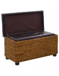 Set Panche 2 pz in Giunco Marrone