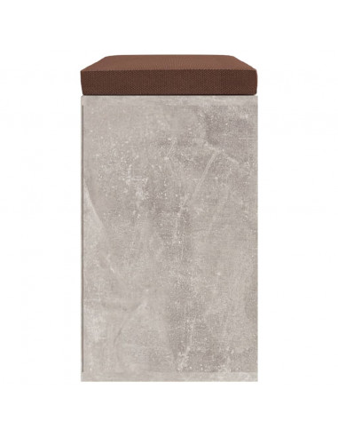 Scarpiera Grigio Cemento 103x30x48 cm in Legno Multistrato