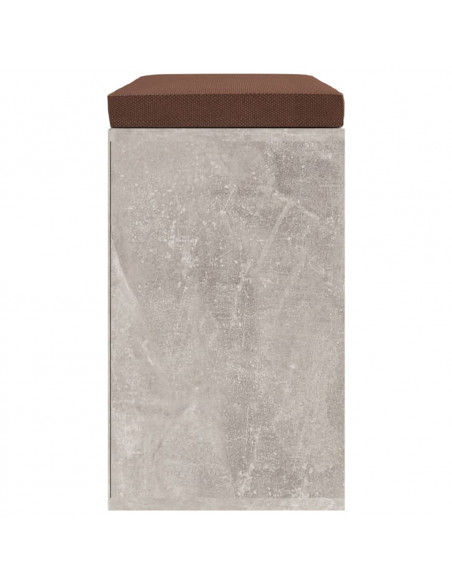 Scarpiera Grigio Cemento 103x30x48 cm in Legno Multistrato