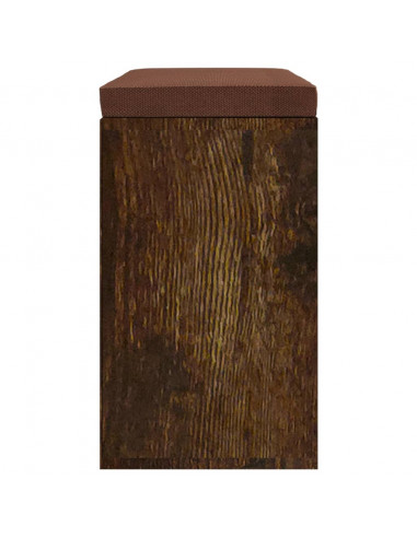 Scarpiera Rovere Fumo 103x30x48 cm in Legno Multistrato