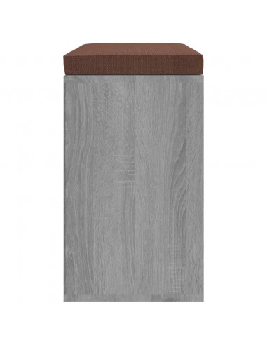 Scarpiera Grigio Sonoma 103x30x48 cm in Legno Multistrato