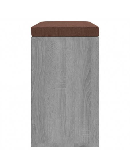 Scarpiera Grigio Sonoma 103x30x48 cm in Legno Multistrato