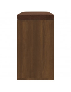 Scarpiera Rovere Marrone 103x30x48 cm in Legno Multistrato