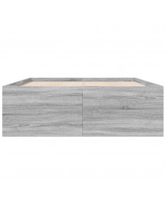 Giroletto Grigio Sonoma 140x200 cm in Legno Multistrato 2