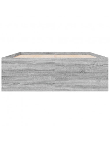 Giroletto Grigio Sonoma 140x200 cm in Legno Multistrato