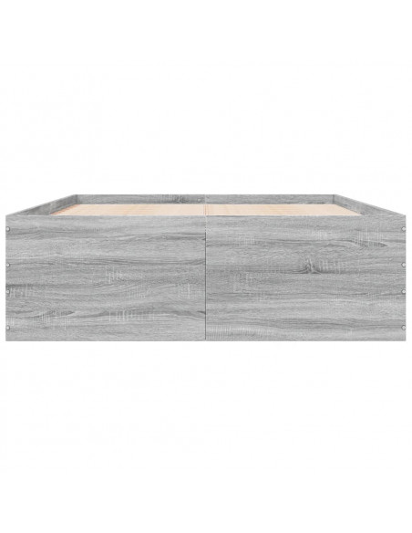 Giroletto Grigio Sonoma 140x200 cm in Legno Multistrato