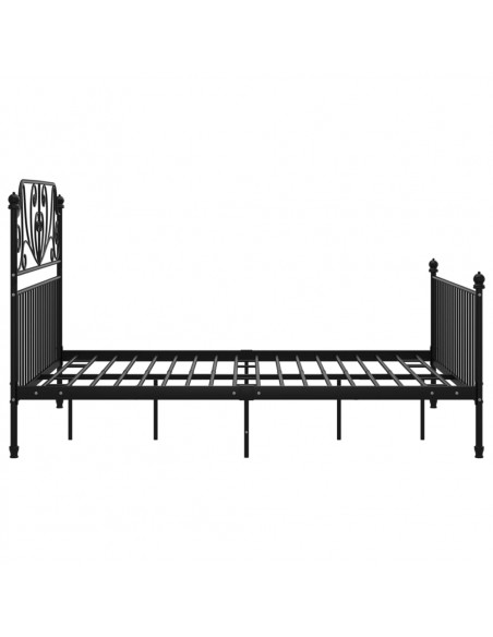 Giroletto Nero in Metallo 160x200 cm