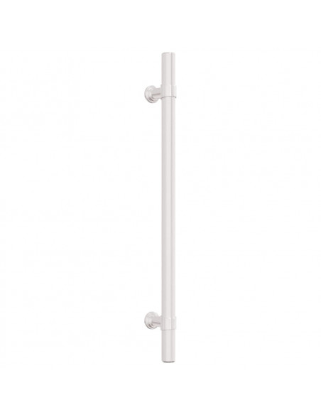 Maniglie per Mobili 5pz Argento 192mm in Acciaio Inox