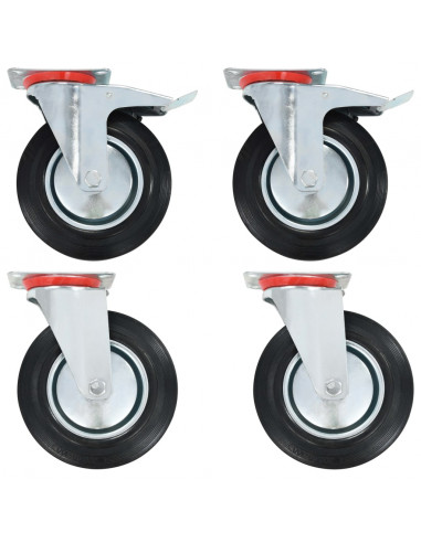 Rotelle Girevoli 4 pz 200 mm