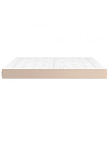 Materasso a Molle Cappuccino 180x200x20 in Similpelle