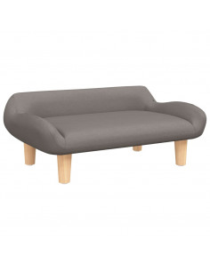 Lettino per Cani Tortora 70x40x24 cm in Tessuto 2