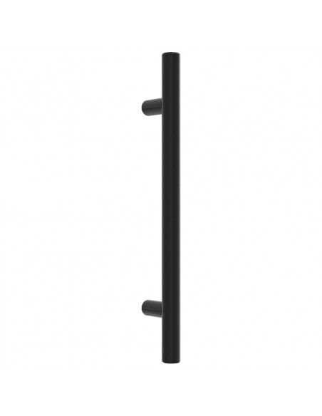Maniglie per Mobili 20 pz Nere 128 mm in Acciaio Inox