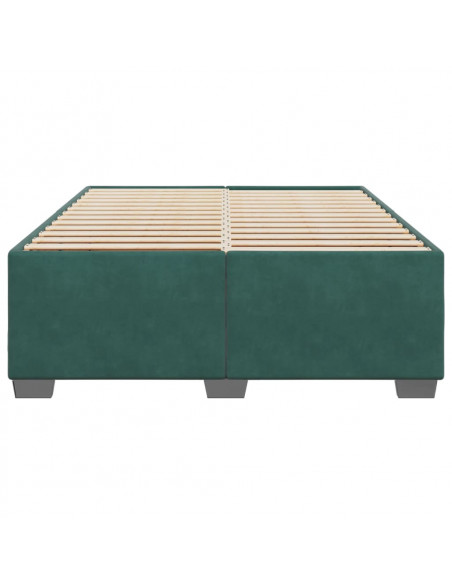 Giroletto Verde Scuro 140x200 cm in Velluto