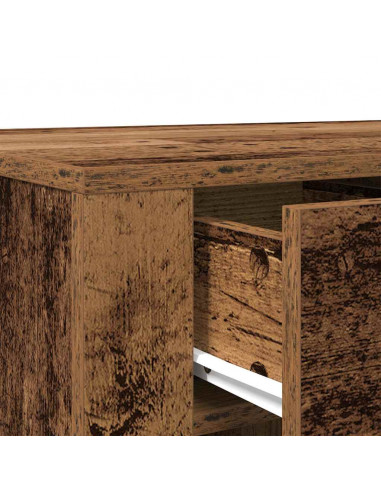 Scrivania Legno Antico 100x49x75 cm in Legno Multistrato