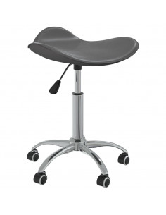 Sedia da Ufficio Grigia in Similpelle 2