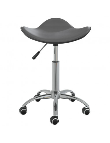 Sedia da Ufficio Grigia in Similpelle