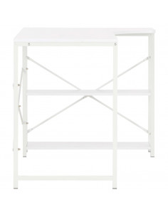 Scrivania per Computer Bianca 120x72x70 cm