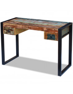 Scrivania in Legno Massello Anticato