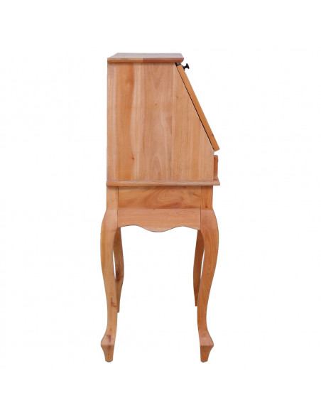 Scrittoio 78x42x103 cm in Legno Massello di Mogano