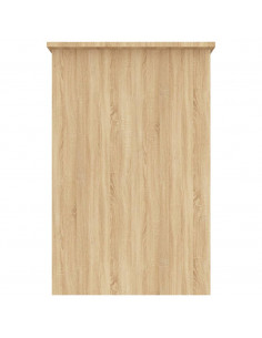Scrivania Rovere Sonoma 100x50x76 cm in Legno Multistrato