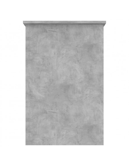 Scrivania Grigio Cemento 100x50x76 cm in Legno Multistrato