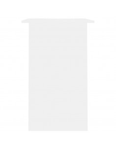 Scrivania Bianca 90x50x74 cm in Legno Multistrato