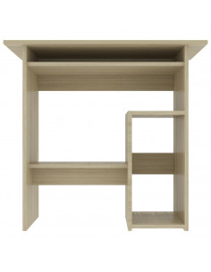 Scrivania Rovere Sonoma 80x45x74 cm in Legno Multistrato