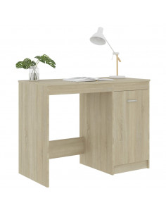 Scrivania Rovere Sonoma 100x50x76 cm in Legno Multistrato