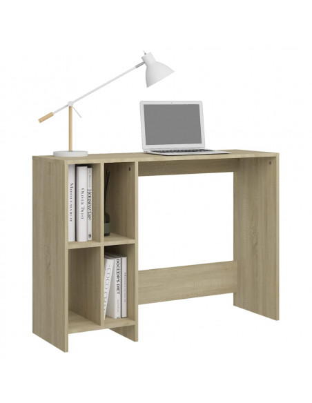 Scrivania Portatile Rovere Sonoma 102,5x35x75 cm Multistrato