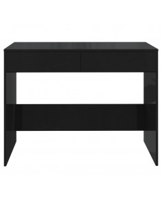 Scrivania Nera 101x50x76,5 cm in Truciolato